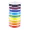 12 Packs: 9 ct. (108 total) 1/2mm Rainbow Mix Nylon Cording by Creatology™